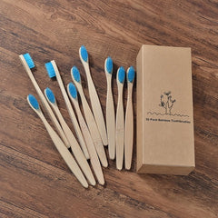 Eco Friendly  bamboo toothbrush - Mixed color